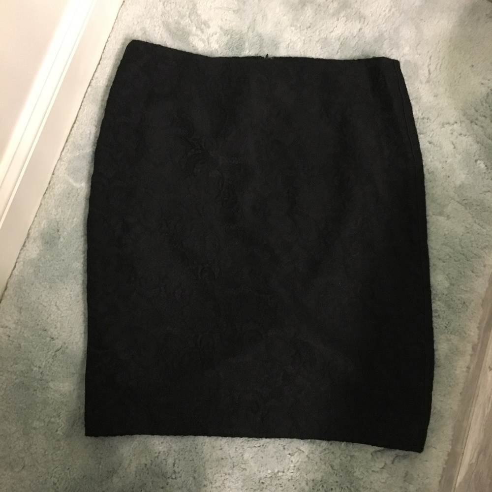 Women's Liz Claiborne Black Lace Skirt Size 12